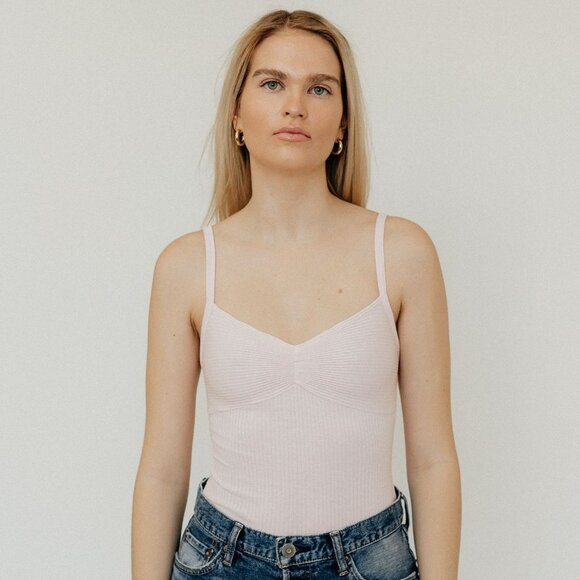 Xírena Romilly Bodysuit in Powder Pink - Picture 1 of 3